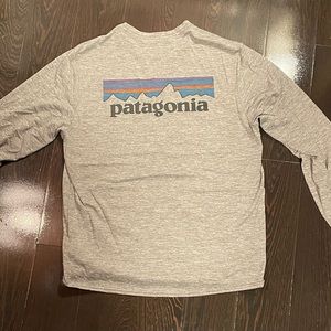 Grey Patagonia T